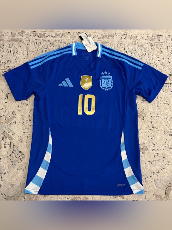 adidas Other - Adidas Authentic Argentina 2024 National Team IP8413 Messi #10 Jersey Men’s Sz M